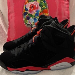 Air Jordan 6 Retro Red and Black Size 10.5